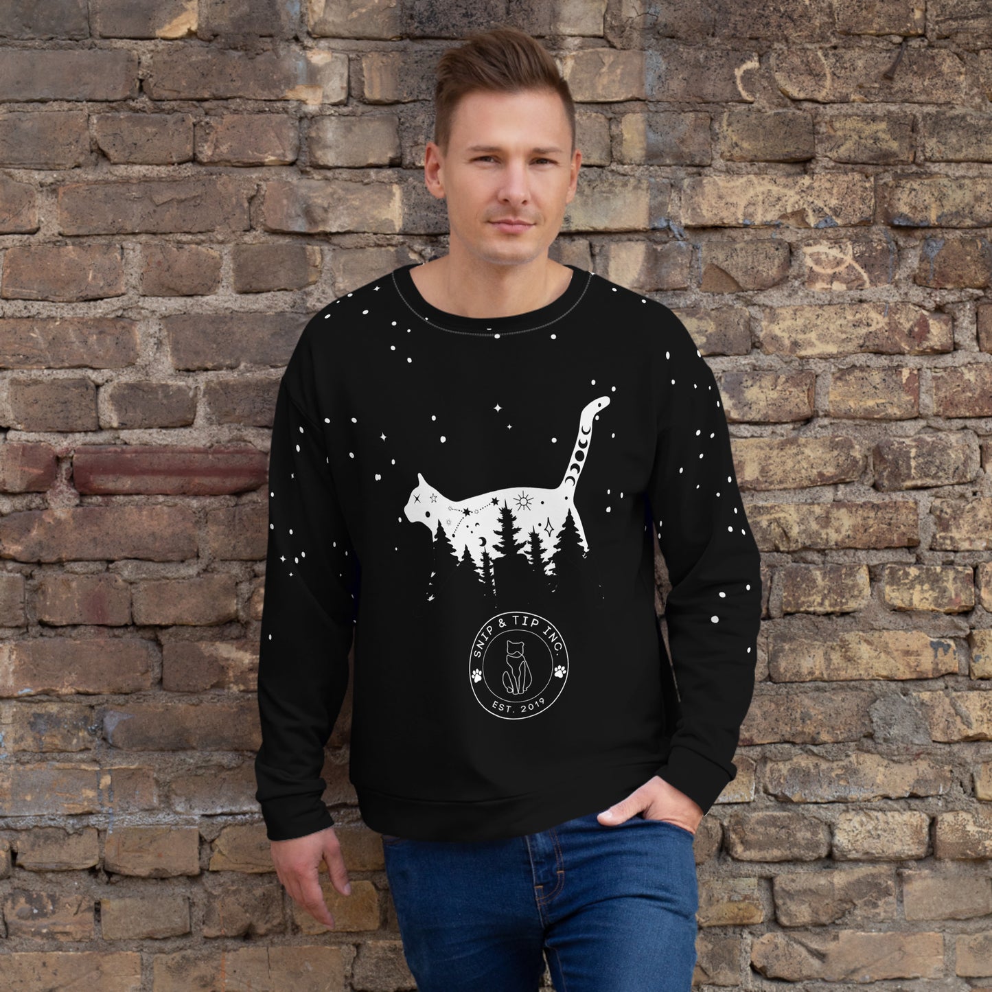 Astronomy Kitty Unisex Sweatshirt