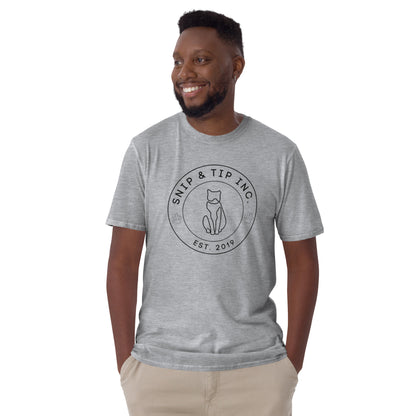 SNIP Logo Light Short-Sleeve Unisex T-Shirt