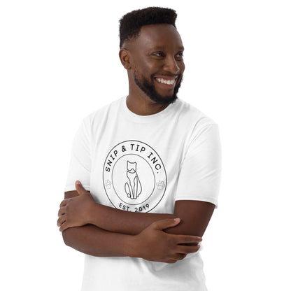 SNIP Logo Light Short-Sleeve Unisex T-Shirt